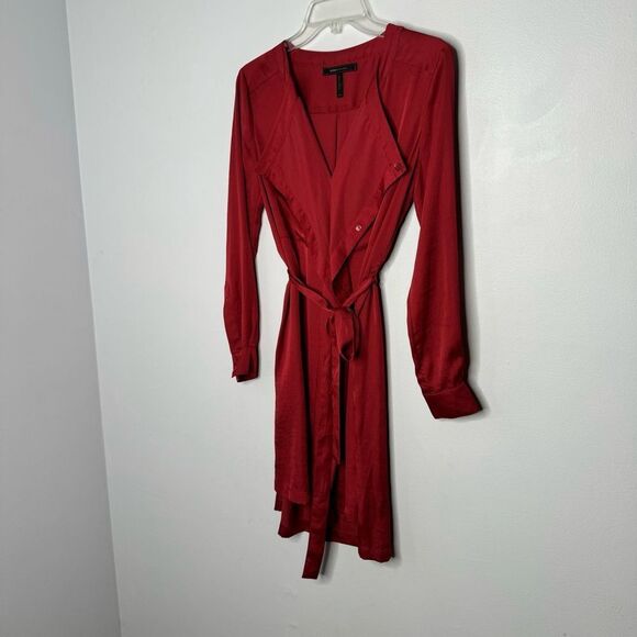 BcbgMaxAzria train red dress size XXS - Picture 3 of 7